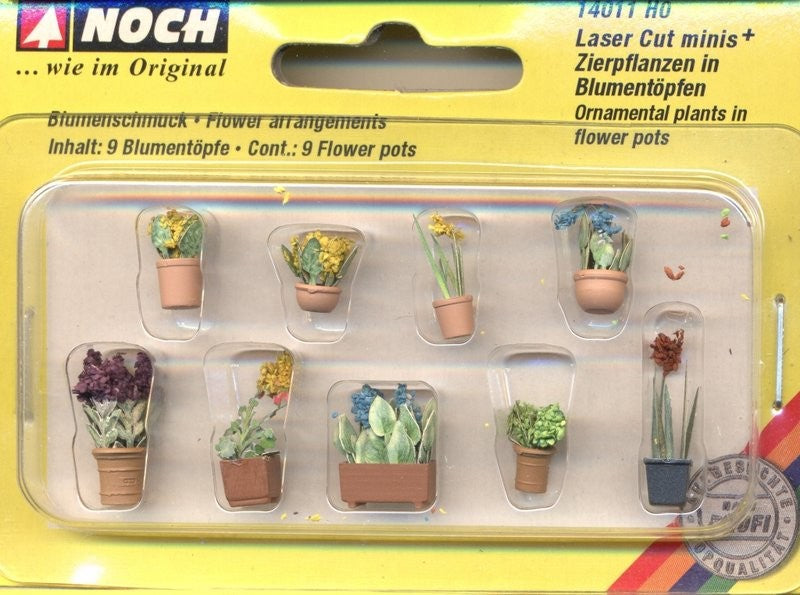 Noch 14011 Assrtd Flower Pots #1 9/