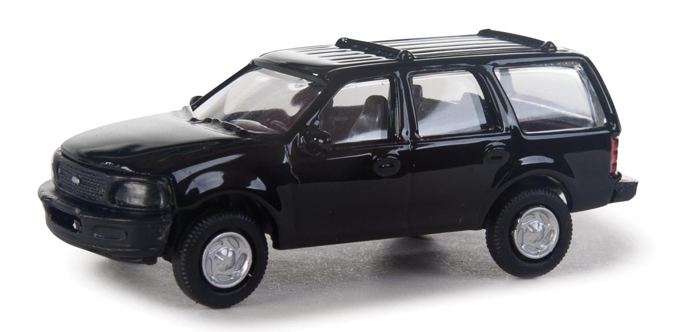 Walthers 949-12042 HO Black Ford Expedition Special Service Vehicle