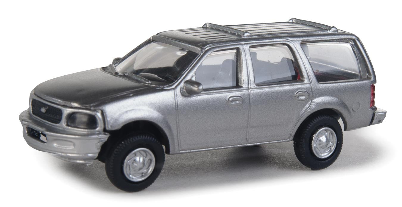 Walthers 949-12043 HO Silver Ford Expedition Special Service Vehicle