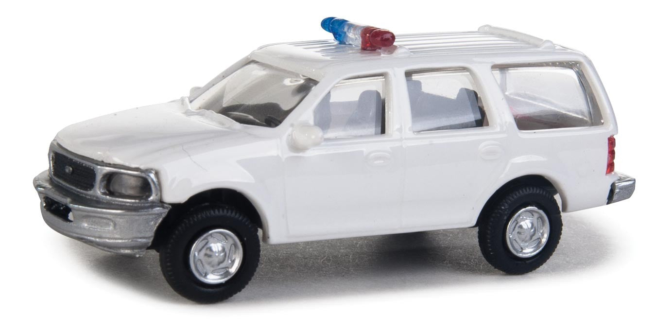 Walthers 949-12044 HO White Ford Expedition Special Service Vehicle
