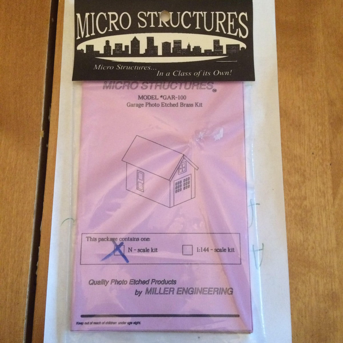 Miller Engineering GAR100 N Garage Photo Etched Brass Kit Trainz