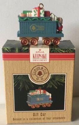 Hallmark 9731 Lionel Gift Car Christmas Tree Ornament