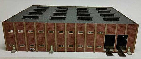 GCLaser 9117 N Car Repair Shop Large Laser Cut Building Kit