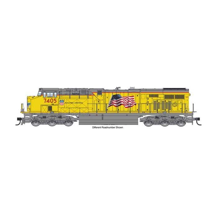 Walthers 910-10210 HO UP GE ES44AC GEVO Diesel Locomotive Standard DC #7487