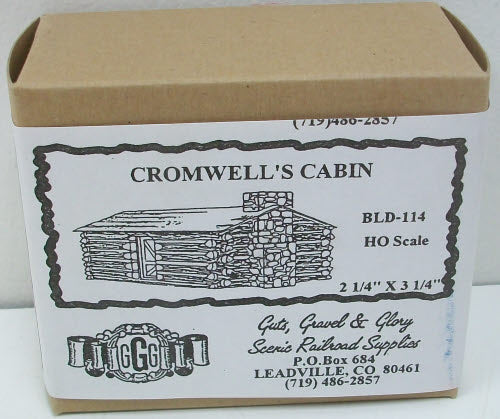 Guts, Gravel & Glory RR Supply 114 Cromwell'sCabin Kit