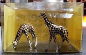 Preiser 00628 HO Animals - Giraffes Figures (Set of 2)