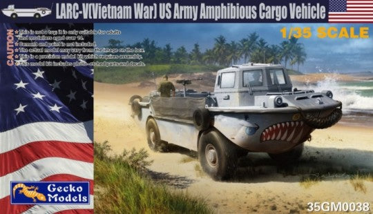 Gecko Models 35GM0038 1:35 US Army LARC-V Amphibious Military Vehicle Model Kit