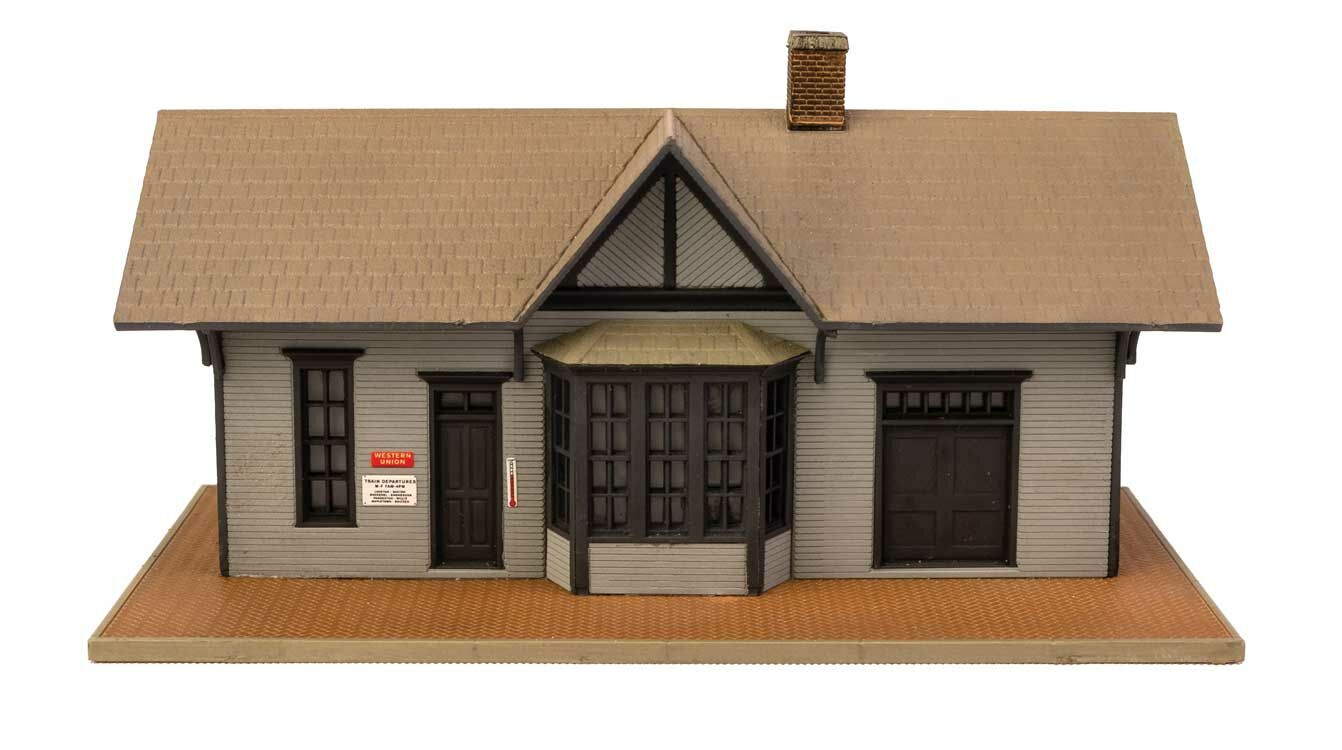 Walthers 933-3894 N 4 x 2-1/8 x 2" Golden Valley Depot Building Kit
