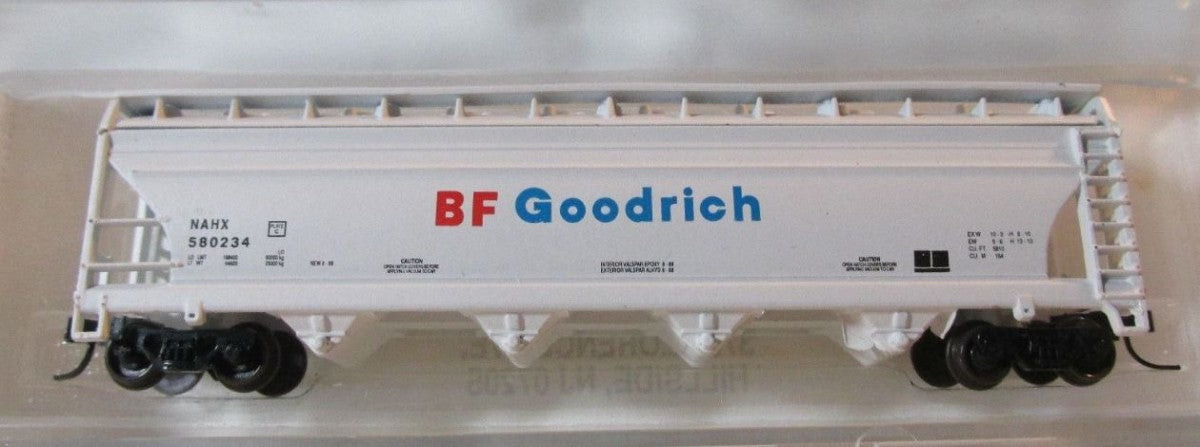 Atlas 3714 N Scale BF Goodrich Centerflow Hopper Car #580234
