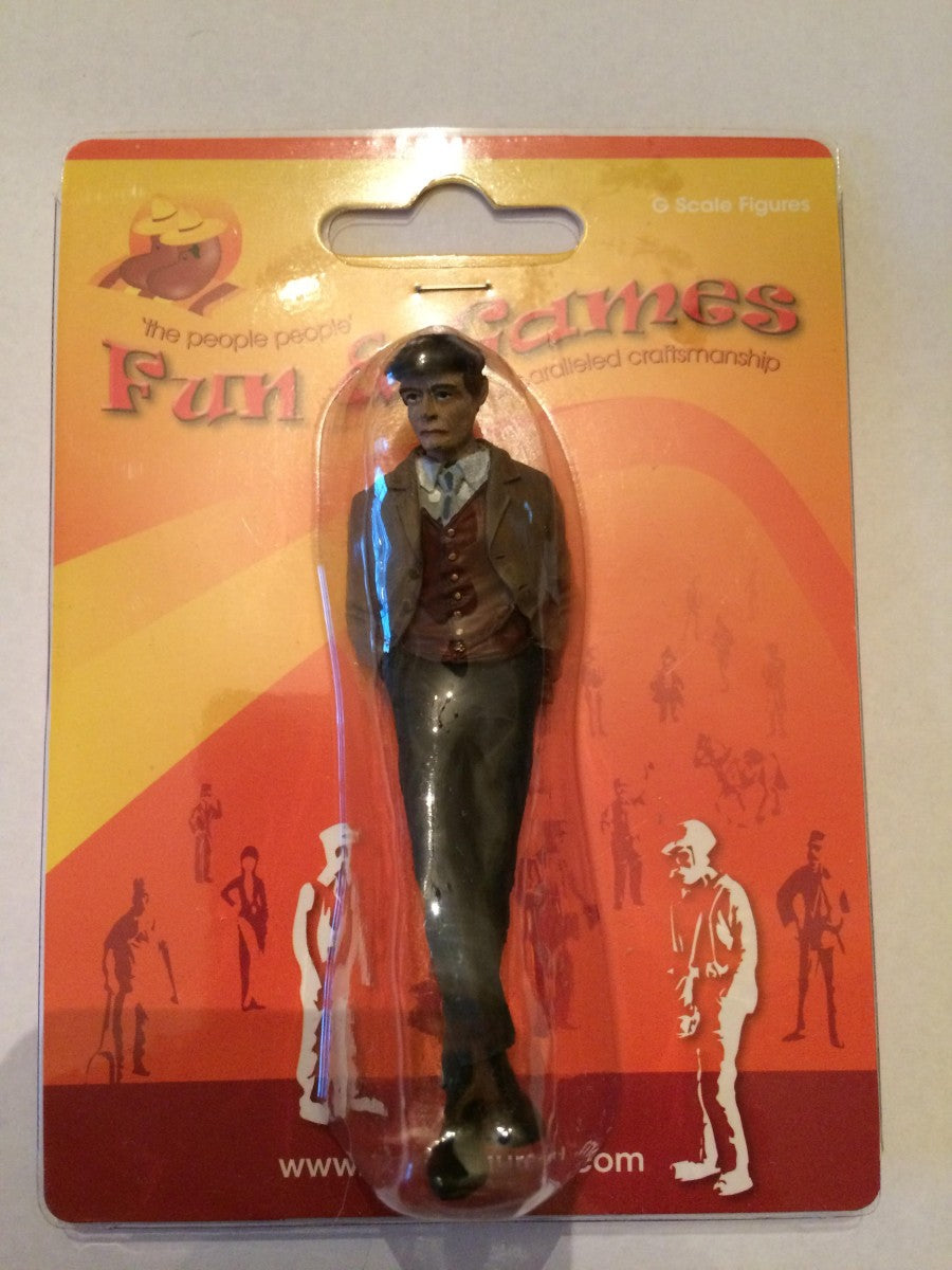 F&G GRL02A Handpainted G Scale The Leaver w Red Vest Figure