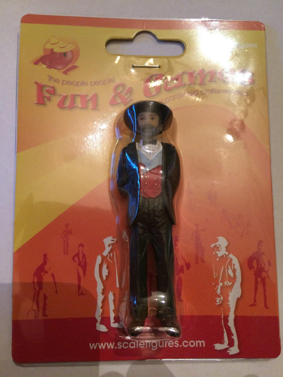 F&G GRS01 Handpainted G Scale Otto Mears Figure