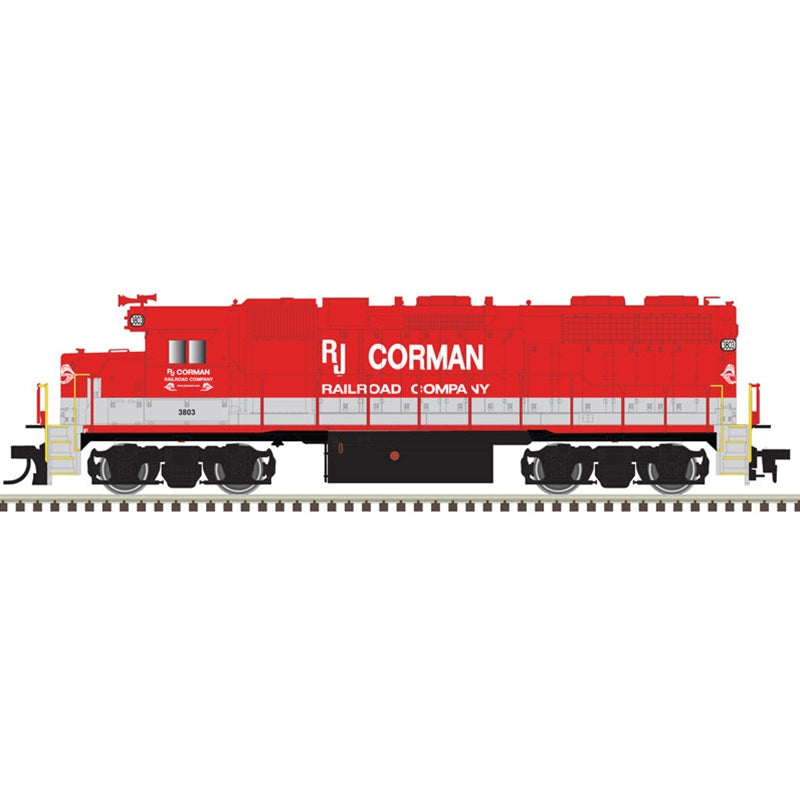 Atlas 10003244 HO RJ Corman GP38 Diesel Locomotive #3803 with Sound