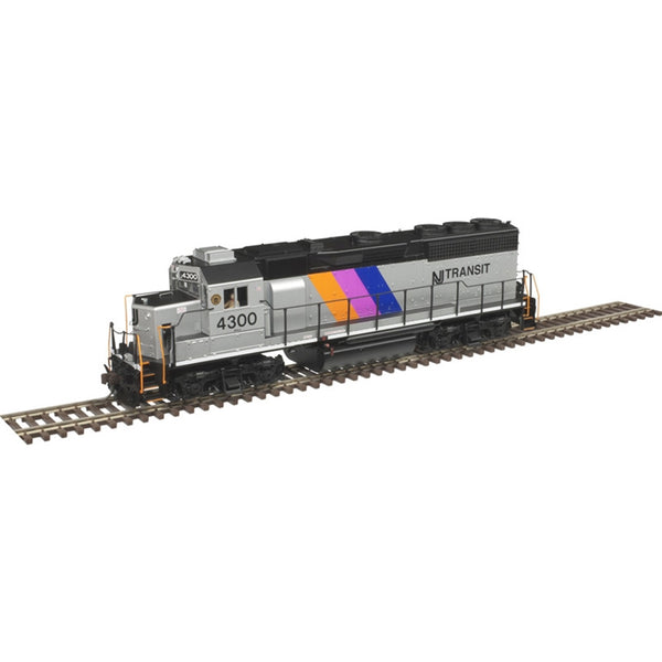 Atlas 10003233 HO NJ Transit GP40 Silver Diesel Locomotive #4302