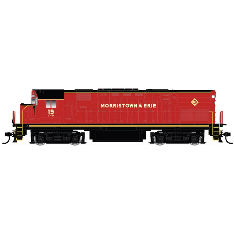 Atlas 10003276 HO Morristown & Erie C424 Phase 2 Diesel Locomotive #19