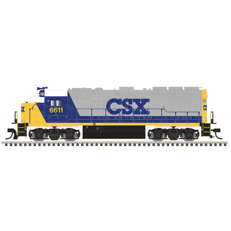 Atlas 10004027 HO CSX Gold Series GP40 Diesel Locomotive #6611w/DCC & Sound