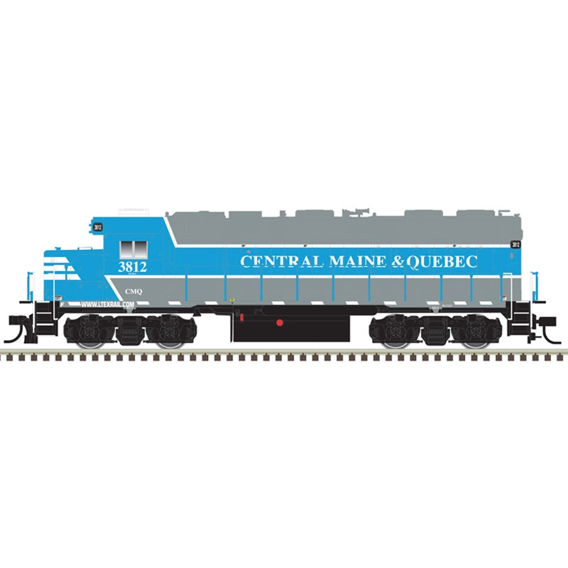 Atlas 10004051 HO Central Maine & Quebec GP38 Diesel Locomotive #3812