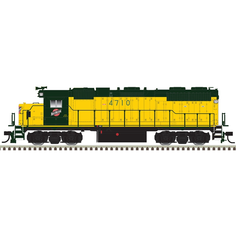 Atlas 10004082 HO Chicago & North Western Gold GP38 Diesel Locomotive #4710
