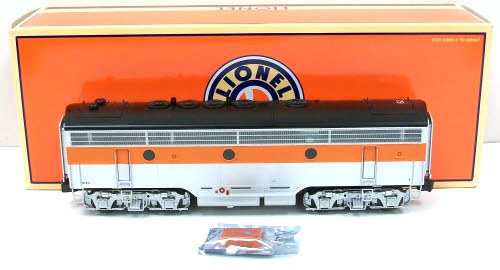Lionel 6-34514 Western Pacific F7 Powered B-unit Diesel Locomotive #918-C