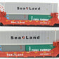 MTH 20-90480 O Sealand 2-Car Twin Stack Container Set