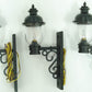 Model Power 999 G Scale Round Wall Lights (Box of 3)
