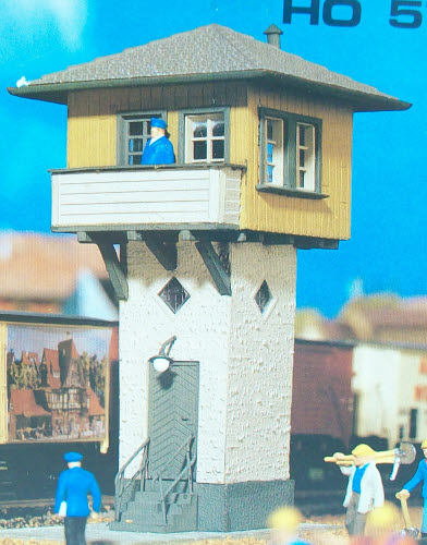 Vollmer 5733 HO Scale Stellwerk (Signal Box) Plastic Building Kit