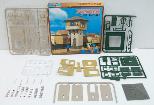 Vollmer 5733 HO Scale Stellwerk (Signal Box) Plastic Building Kit