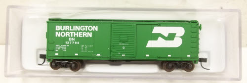 Atlas 45843 BN Steel Rebuilt Boxcar #137798