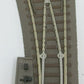 Trix 62611 HO C Track 7-13/32" / 24.3° Left Hand Switch Turnout