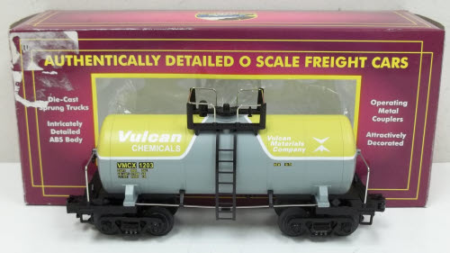 MTH 20-96002 O Gauge Vulcan 8000 Gallon Single Dome Tank Car #1203