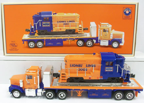 RMT LT-702 O Lionel Flatbed Truck with Locomotive