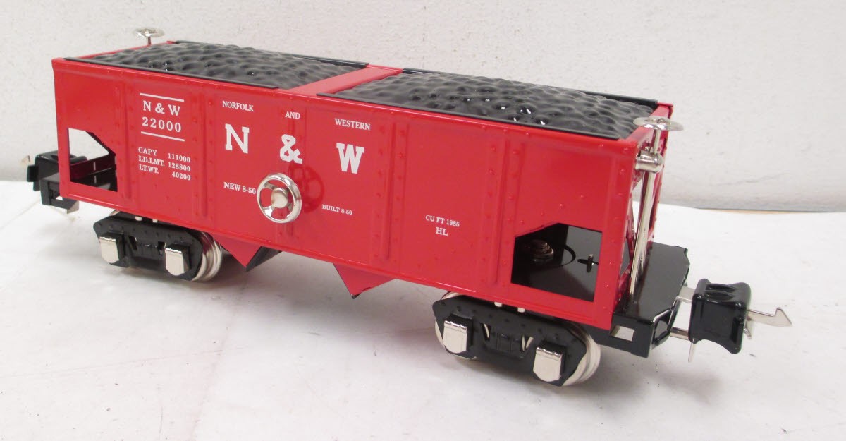 MTH 11-70013 Norfolk & Western Red/Nickel No. 2816 Hopper Car