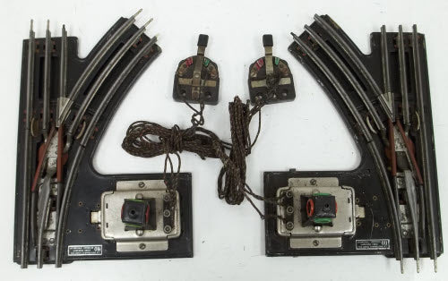 Lionel 011 Vintage O Gauge Right-Hand & Left-Hand Remote Control Switches