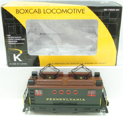 Lionel K-Line 6-21267 Pennsylvania Boxcab Electric Locomotive with Horn