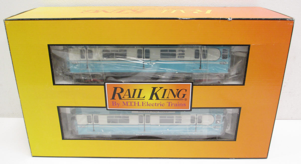 MTH 30-20105-1 O Metropolitan Transportation R-36 Subway Set w/PS 3.0 (Set of 4)