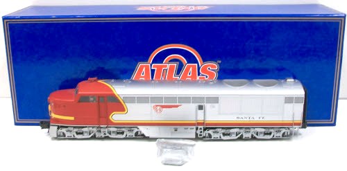 Atlas 1222 FM Erie-Santa Fe Non-Powered Diesel Locomotive #90B - 3 Rail