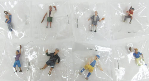 Sandlot Baseball EX1713 8-Piece Winning Bench Figures