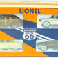 Lionel 6-22990 O Route 66 Automobiles Classic Static Cast Autos (Box of 4)
