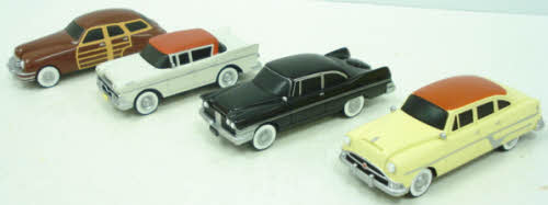 Lionel 6-22990 O Route 66 Automobiles Classic Static Cast Autos (Box of 4)