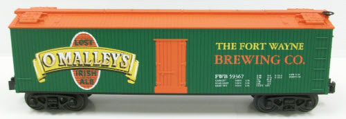 MTH 30-78090 O'Malley's Irish Ale Reefer Car
