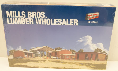 Walthers 933-3082 HO Scale Mills Bros. Lumber Wholesaler Structure Kit