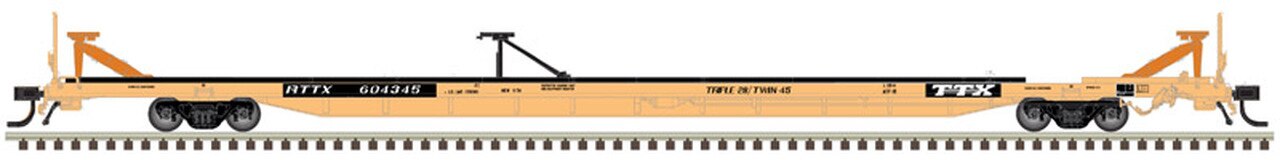 Atlas 20005255 HO Trailer-Train RTTX 89' 4" ACF Intermodal Flatcar #603876