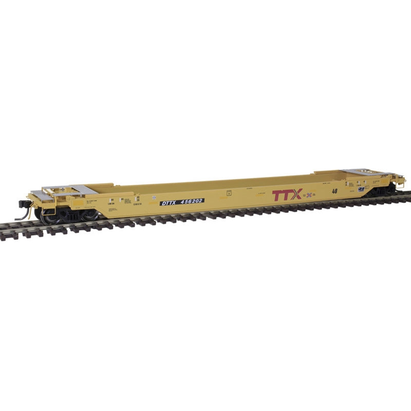 Atlas 20005996 HO TTX "Next Load Any Road" 48' All Purpose Well Car #456301