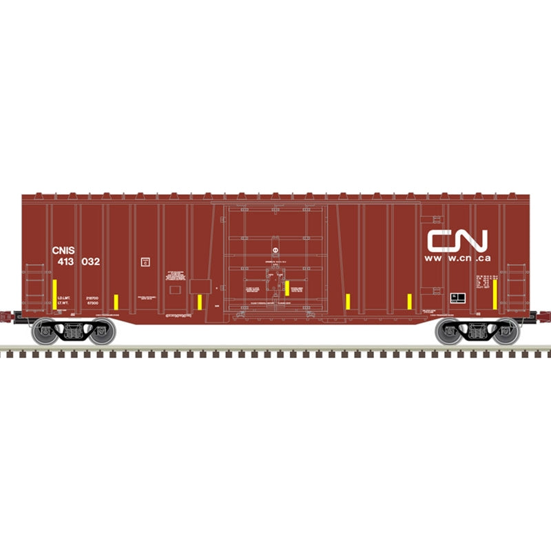 Atlas 20006074 HO Canadian National NCS 5277 Plug Door Boxcar #413115
