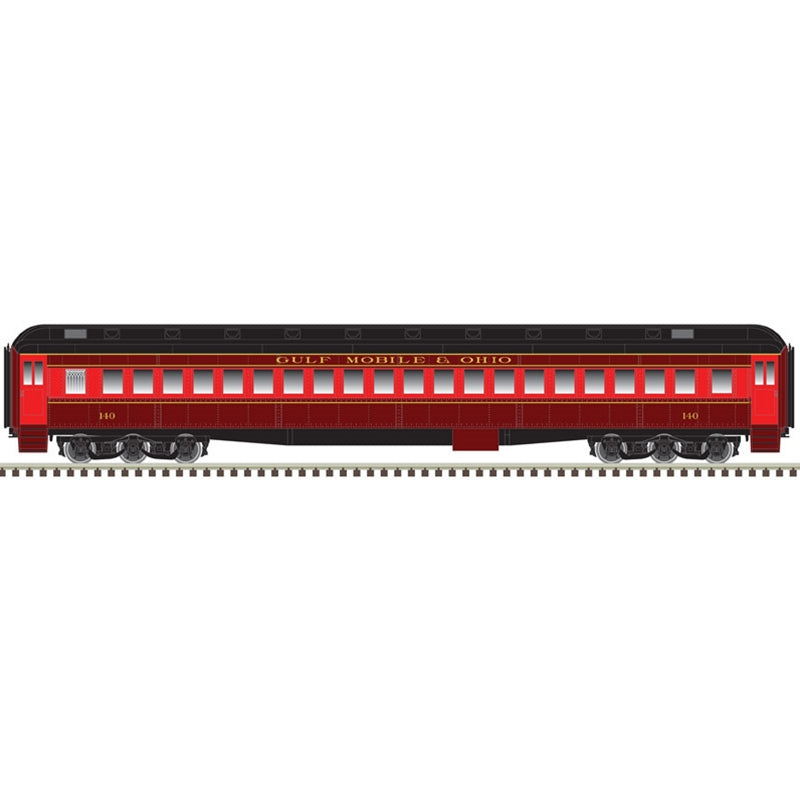 Atlas 20006153 HO Gulf Mobile & Ohio Heavyweight Single Window Coach #144