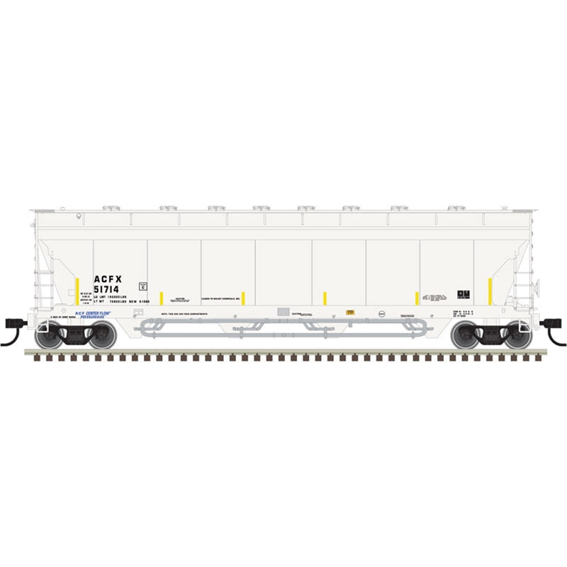 Atlas 20006282 HO Solvay Chemicals Pressureaide Covered Hopper #51714
