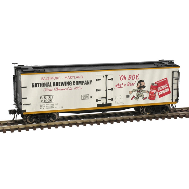 Atlas 20006327 HO National Bohemian 40' Wood Reefer #21936