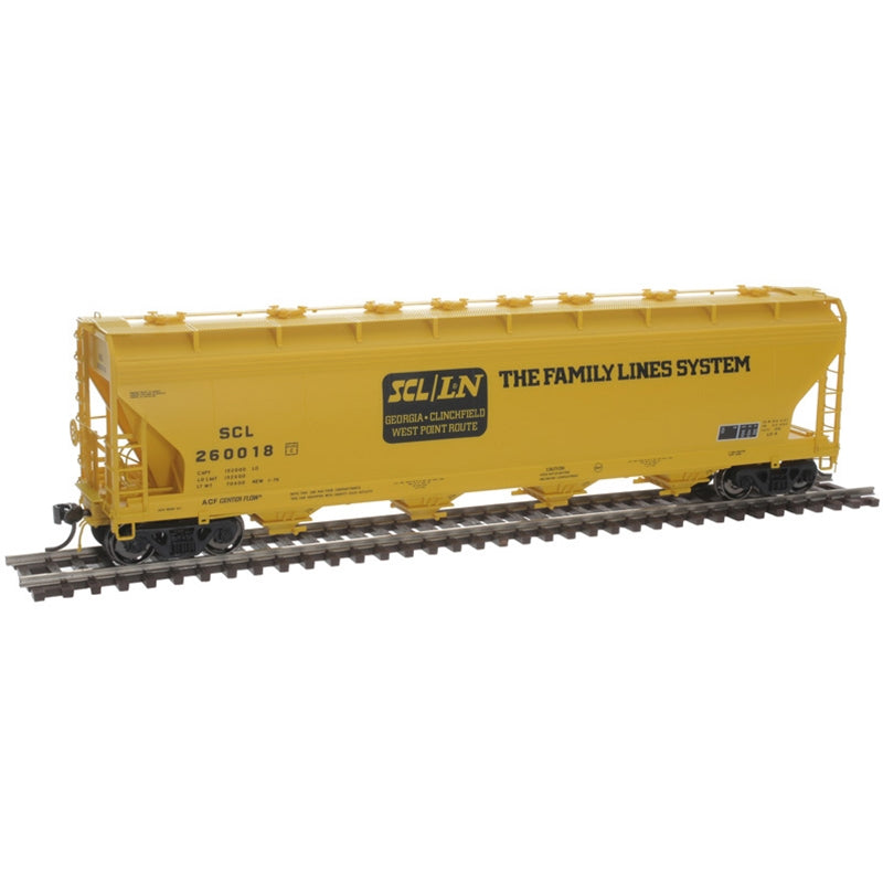 Atlas 20006401 HO Seaboard Coast Line Master Plus 5250 Covered Hopper #260018