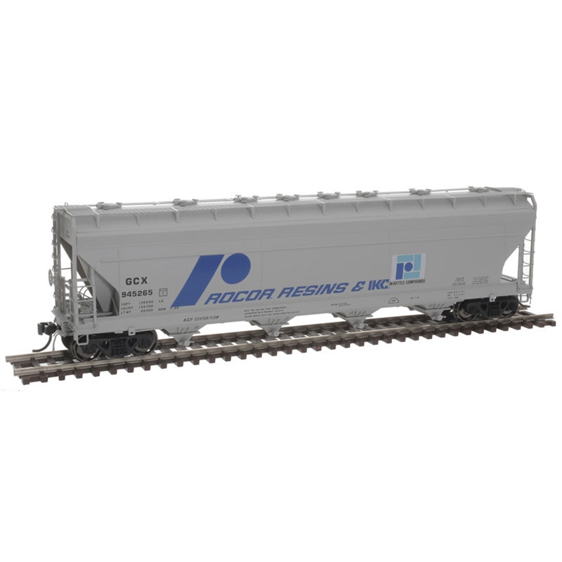 Atlas 20006910 HO Rocor Resins Master Plus RTR 5250 Covered Hopper #945278