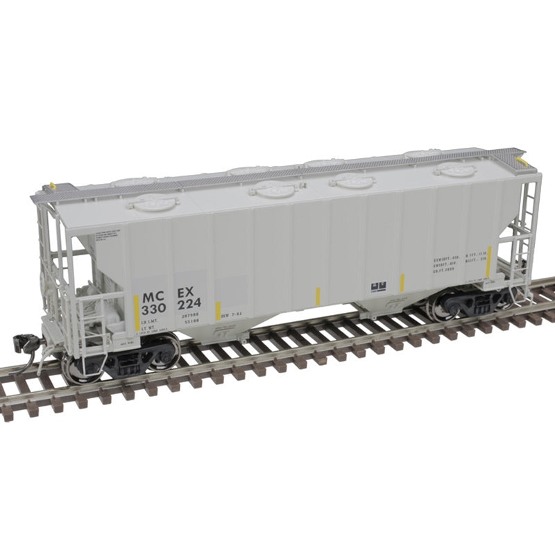 Atlas 20007118 HO Midwest Railcar [MCEX] Portec 3000 Covered Hopper #330224