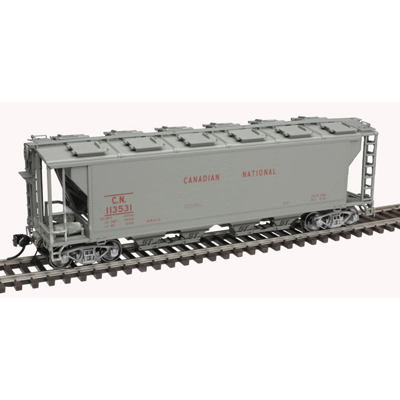 Atlas 20007153 HO Canadian National Slab Side Covered Hopper #113404